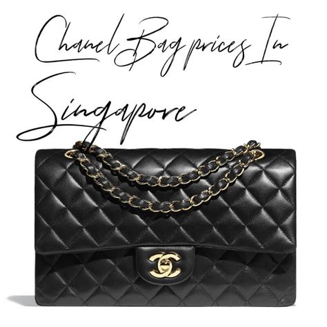 chanel bag singapore price list|chanel singapore sale.